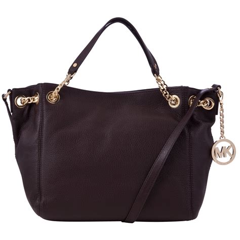 michael michael kors shoulder bag jet set chain medium|Michael Kors chain strap handbags.